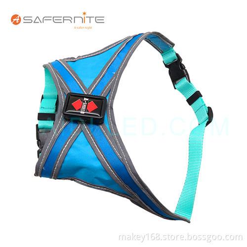 Light Up Fluoescent Illuminated Safety Dog Vest